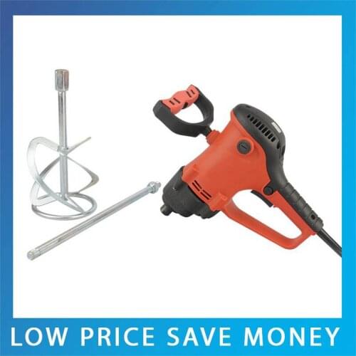 D699/1600W Chemical Liquid Mixer Stainless Steel Variable Speed Electric Mixer (Can mix feed, coating, paint, cement etc)