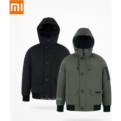 Youpin MITOWNLIFE Classic pilot Hooded jacket Down jacket waterproof Keep warm 90% white duck down Winter thickening coat