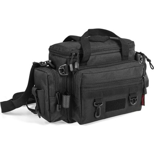 Multifunctional Waterproof Fishing Bag Outdoor Waist Shoulder Bag Case Reel Lure Storage Bag Fishing Tackle