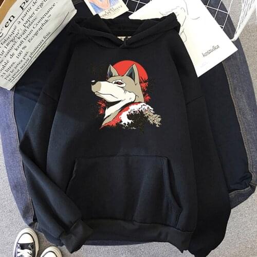 BEASTARS Legosi Hoodie print hoodie mens warm high quality mens hoodie hip hop mens hoodie Japanese wolf pullover Sweatshirt