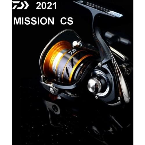 2021 NEW Original DAIWA MISSION CS 2000 2500 3000 4000 Spinning Fishing Reels Freshwater Seawater Lu Ya Long Shot Fishing Wheel