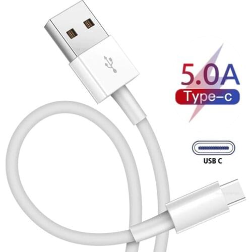 Original USB C Cable Fast Charging Cable For Redmi Note 9T 9S USB Type C Data Sync Cable For samsung A12 A51 A71 Huawei P40 Lite