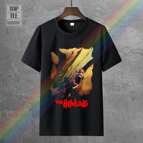 The Howling Joe Dante Movie Poster 1981 T Shirt Black All Sizes S 4Xl