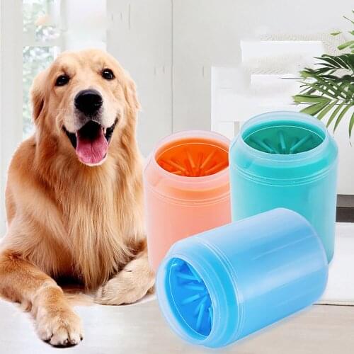 Pet Products New Pet Foot Washing Cup Dog Foot Washing Artifact Silicone Dog Foot Washing Cup