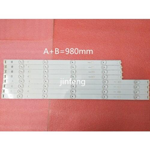 100%NEW 98cm LED Backlight Lamp strip 9 leds For LG 47" TV innotek DRT 3.0 47" 47LB6300 47GB6500 47LB652V 6916L 1948A 1949A LC47