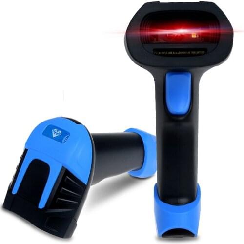 1D 2D Barcode Scanner, QR Code Wired USB Laser Bar Code Scanner Reader Auto Sense
