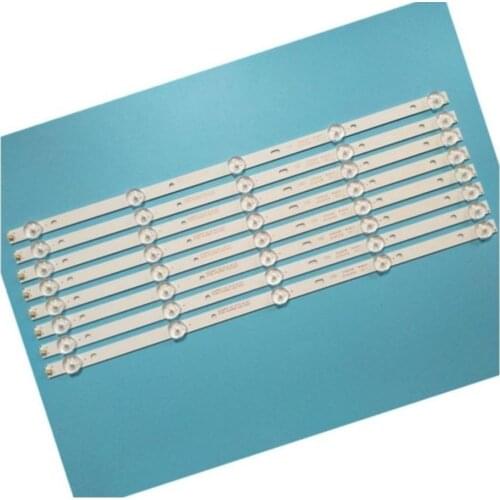 8 PCS/lot LED Backlight strip for 43PFT4001 43PFT6100S 43PHT4001 43PFF5459 42PUF6052 K420WD7 4708-K420WD-A3213K01 TH-43C500C