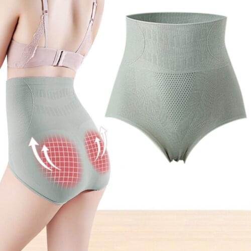 40GC Seamless Panties Women High Waist Shaping Briefs Breathable Slimming Tummy Underwear Ladies Corset Waist Body Shaper