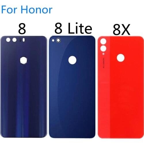 For Huawei Honor 8 FRD-L09 FRD-L19 FRD-L14 Battery Cover Back Housing Case Honor 8 Lite 8X Battery Cover Door Replacement Parts