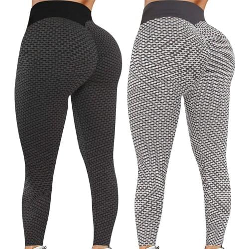 2pc Stretch Leggings For Fitness Лосины Для Фитнеса Sexy Push Up Seamless Bottoms Pantalones De Mujer Skinny Trousers Pants