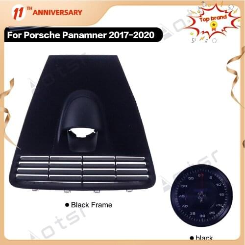 For Porsche Panamera 2017 - 2020 Car stopwatch interior dashboard center clock compass time electronic meter clock accessional
