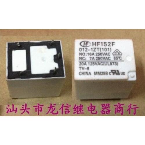 HF152F 012-1ZT(101) 22F-1C-12V-16A
