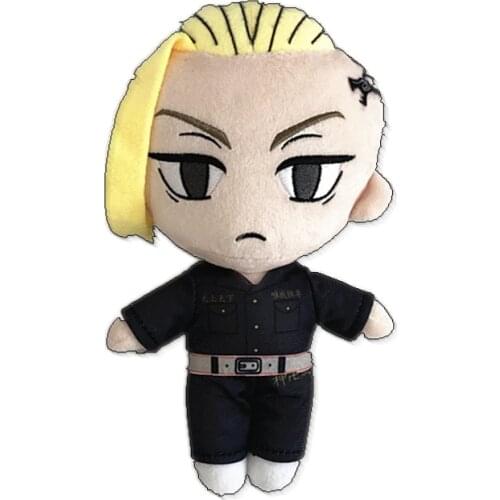 Tokyo Revengers Doll Plush Toy Anime Hanagaki Takemichi Ryuguji Ken Cute Soft Sano Manjiro Doll Stuffed Toy Gifts For Kids 20cm