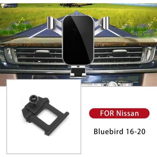 Newest Gravity Car Air Vent Mount Cradle Holder Stand For iPhone Mobile Cell Phone GPS Bracket Support For Nissan Bluebird 16-20