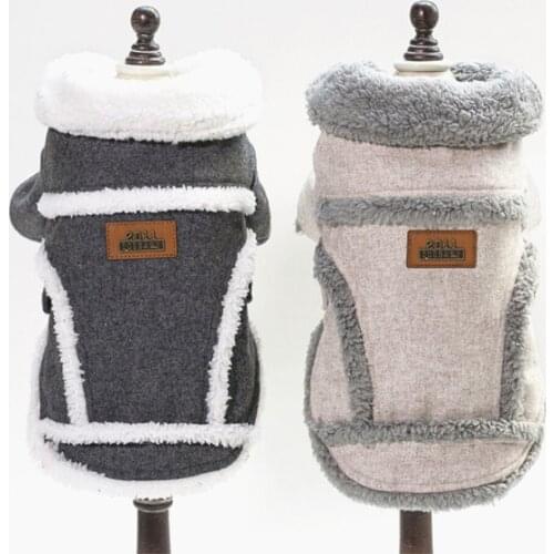 Pet Clothes Dog Winter Coat Warm For Small Dogs Schnauzer Chihuahua Costume Windproof Cold Weather Clothes Kurtka Dla Psa
