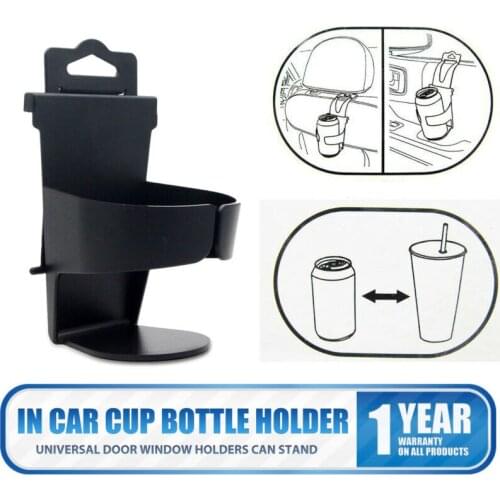 Car Bottle Cup Holder Truck Water Can Hanging Holder Caravan Drinkings Bracket For Caravan RV Camper Car Door Window Seat Back