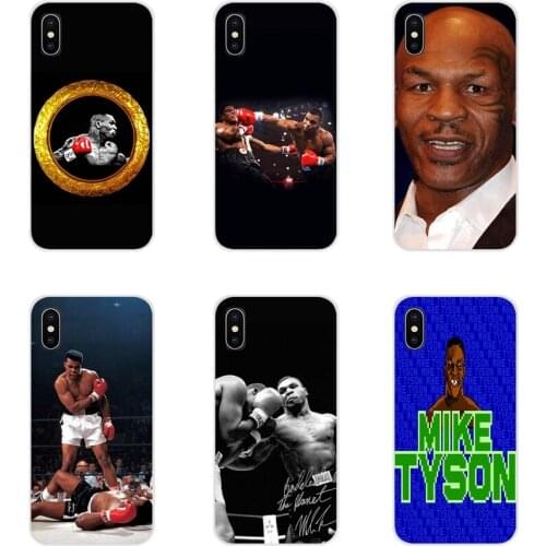 For Samsung A10 A30 A40 A50 A60 A70 Galaxy S2 Note 2 3 Grand Core Prime boxing king Mike Tyson punch TPU Transparent Shell Cases