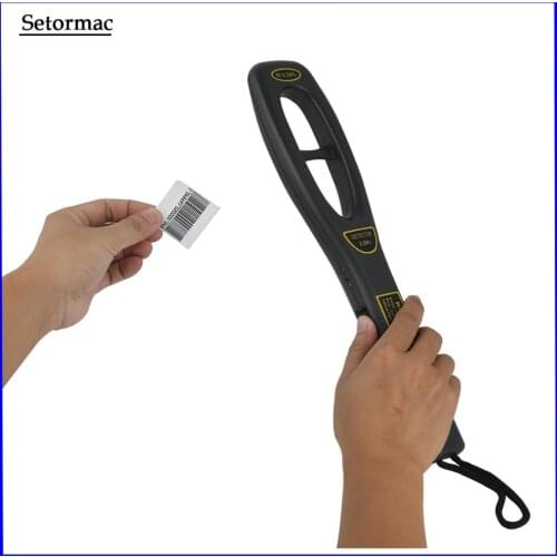 Handheld Tag Detector RF8.2Mhz Anti Theft System Mini EAS Systems Shoplifting Prevention System Sound Light Alarm