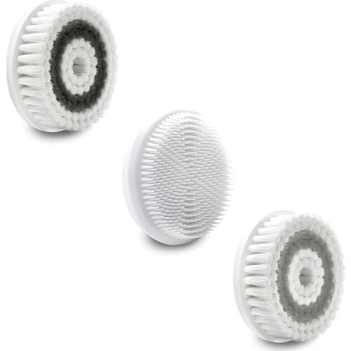 Replacement Facial Cleaning Brushes Heads Only Compatible with Queenwill F02 Facial Cleansing Brush