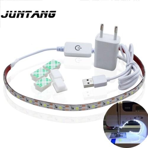Sewing machine led light bar 2835 5v sewing machine lighting paste lamp with white light bar USB touch switch plug complete set