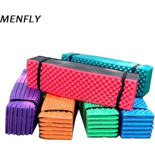 MENFLY Beach Camping Mat Foldable Portable Foam Lying Moisture-proof Pad Grass Picnic Mattress Thickened Tent Sleeping Cushion