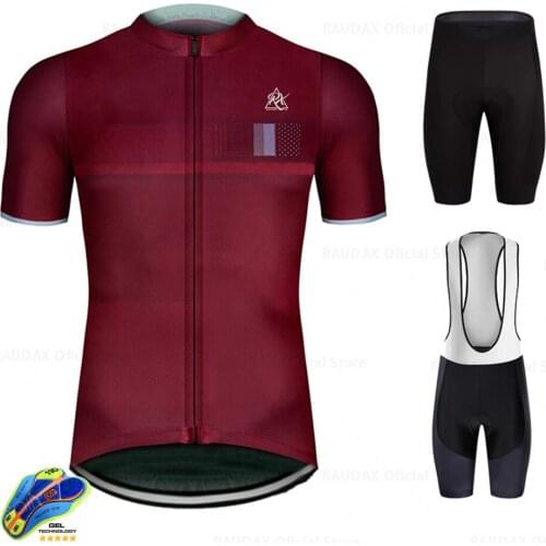 2020 Cycling Sets Triathlon Bicycle Clothing Breathable Anti-UV Mountain Cycling Clothes Suits Ropa Ciclismo Verano Lets Raudax