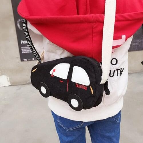2020 Fashion Mini Crossbody Bag Packet Children Baby Boys Girls Car Shoulder Bag Handbags Cartoon Pig Mini Coin Purse