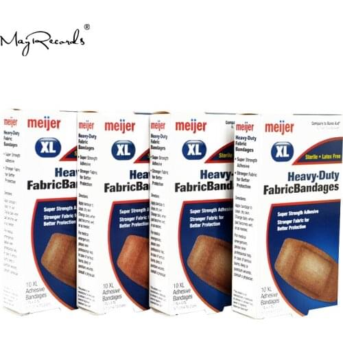 Free Shipping 40 PCs/4Boxes 5.1cmX10.2cm Emergency Adhesive Bandages Hemostasis Band aid Joints Protection Extensive Traumatic