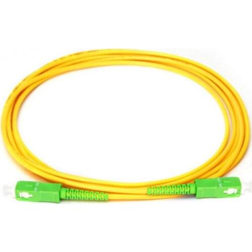 5PCS/bag SC APC 3M Simplex Single Mode fiber Optic Patch Cord Cable 2.0mm or 3.0mm FTTH fiber Optic Jumper Cable