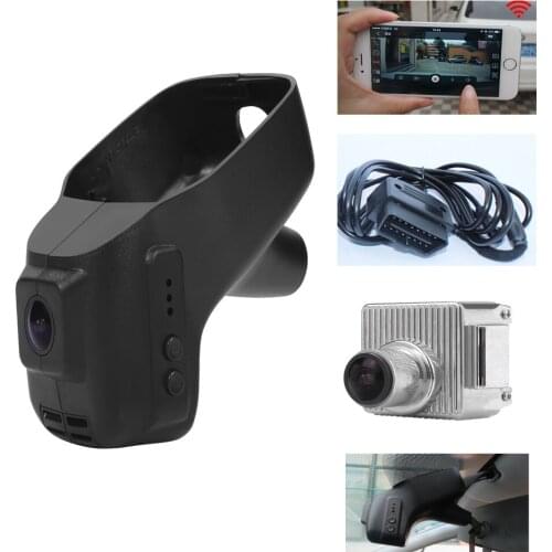 PLUSOBD Special Hidden DVR Car Camera For VW Polo Golf Tiguan 1080P Novatek Original Car Style Wireless App Connect OBD2 Adapter