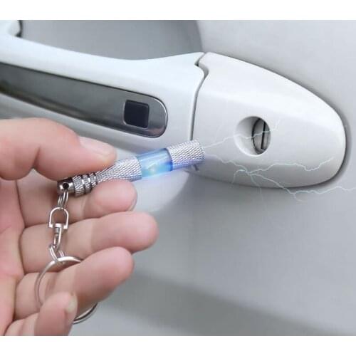 Car anti-static eliminator static discharger keychain removal static electricity