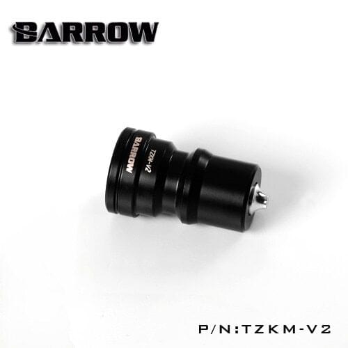 Barrow TZKM-V2 black silver water cooling fittings sealing fast coupling plug