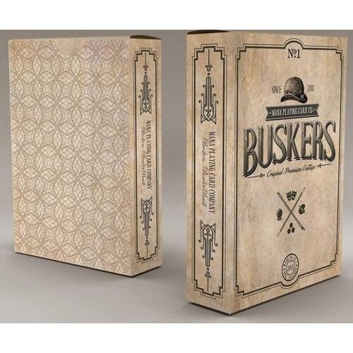 Buskers Deck Playing Cards Poker Size USPCC Custom Limited Edition Sealed Mana Magic Tricks