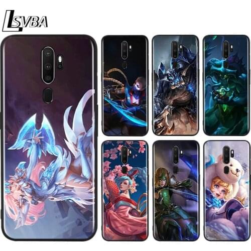 Black TPU Soft Cover Classic game characters for OPPO A9 2020 Reno 10X ZOOM ACE 4 3 2 Z F Pro 4G 5G Phone Case