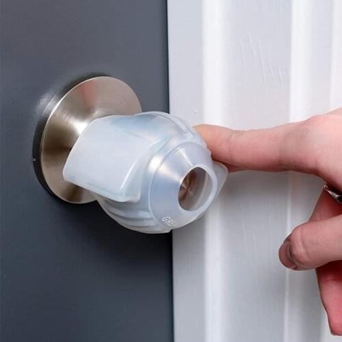 Doorknob Grips Door Lock Crash Protector Door Knob Grip Glow In The Dark Fits Most Doorknobs Easy Opening