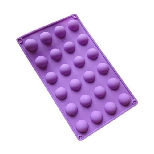 Mini Half Sphere Silicone Mold Ice Tray Baking Pan