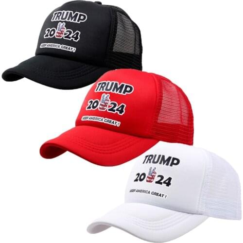 Fashion Donald Trump 2024 Cap USA Baseball Caps Keep America Great Snapback President Hat Embroidery Sunshade Caps Baseball Hat