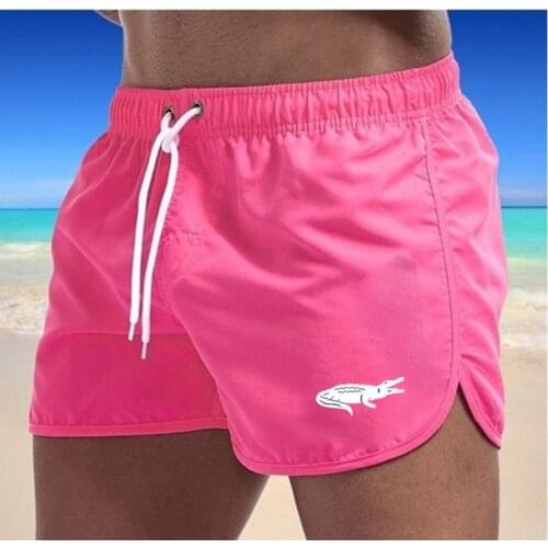 New Brand Swimwear Swimming Shorts for Men Swimming Trunks Plus Size Striped Quick Dry Swimsuit Man Beachwear Surfing Shorts