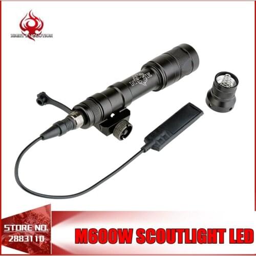 Night Evolution Tactical Flashlight M600W Scoutlight Lantern For Hunting Gun Weapon Light NE04045