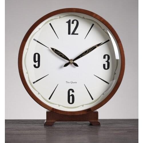 New Table Clock, Living Room Clock, Ornaments, Pendulum, Desk Clock, Decoration, Creative Pendulum Clock, Desktop Clock, Placed