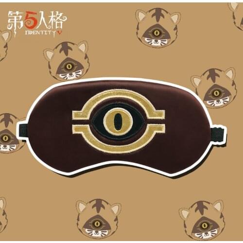 Game Identity V Eli Clark Longing Tiger Blindfold Eye Mask Sleep Eye Protector Portable Blindfold Travel Eyepatch Cosplay Gifts