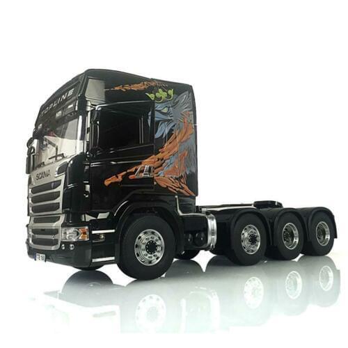 1/14 RC LESU Metal 8*8 Chassis R730 Sca Tractor Truck Painted Hercul Cabin THZH0932-SMT4