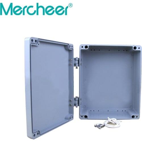 Hinge connected 200*230*110mm IP66 Aluminium Waterproof Electrical Distribution Box