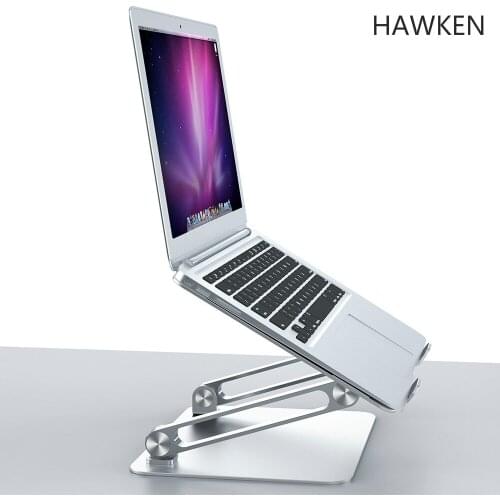 HAWKEN Folding Laptop Holder Adjustable Aluminum Laptop Cooling Stand for All 11-17 inch Laptops Notebook Tablet hot sale