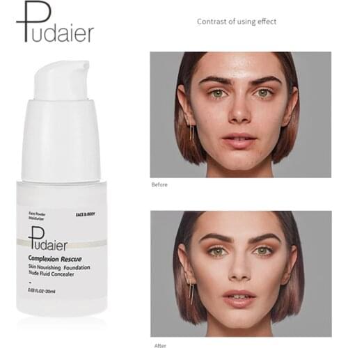 Link Brand Foundation Cream Brighten skin Makeup Base Tonal Liquid Foundation Face Temperature Color Changing