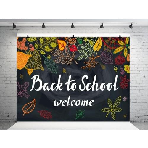 VinylBDS Back To School Season Memory Photography Backgrounds School Photo Backdrop Blackboard Graffiti Photo Backdrop