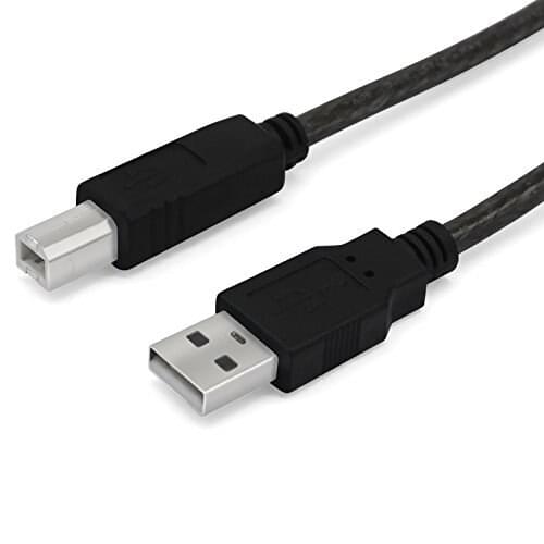 HighSpeed USB2.0 Type A Male to B Male Printer Cable Cord Data Cable For HP Canon Lenovo Lexmark Computer Laptop Printer 1.5M