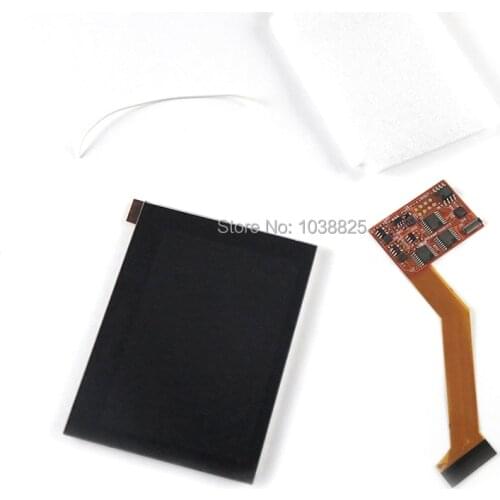For Nintend GBA SP Highlight IPS LCD Screen for GBA SP Game Console 5-level Brightness Adjustable LCD Screen