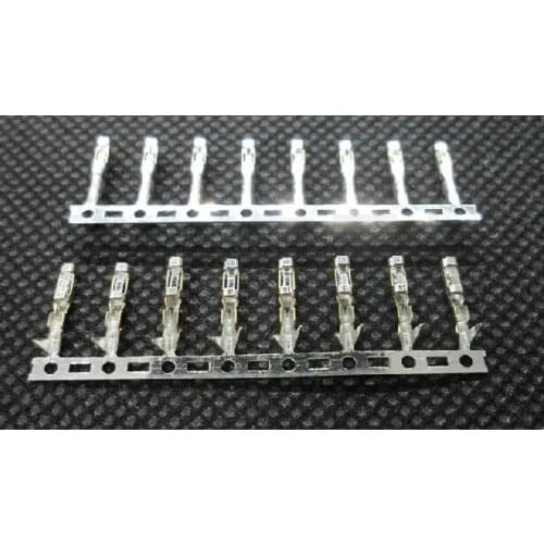 100PCS 2.54mm Dupont Jumper Wire Cable Housing Female Pin Connector Terminal