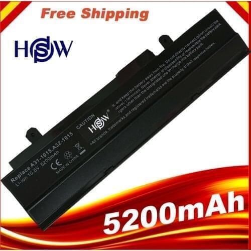 HSW 6 Cells Battery For Asus A31-1015 A32-1015 Eee PC 1011 1015P 1016P 1215 1215N 1215P 1215T VX6 R011 R051